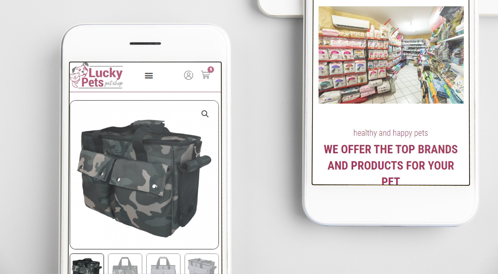 Lucky Pets Overlap Phones