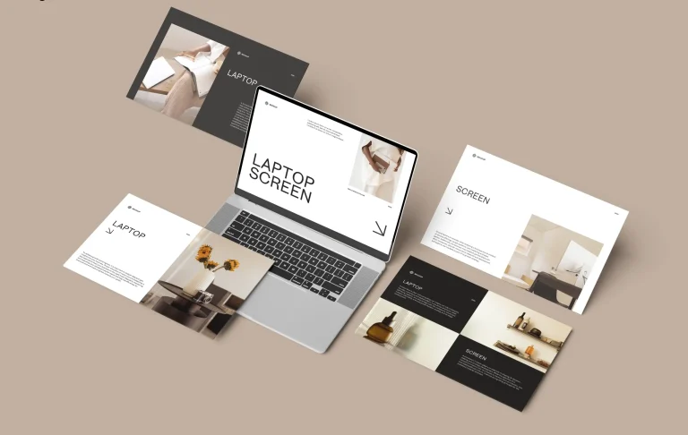 best sample of landing page and full website