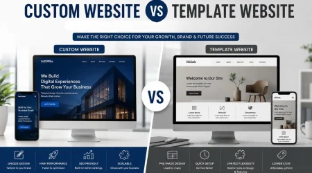 Custom Website vs Template Website Which Is Better for Your Business in 2026