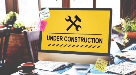 Website Under Construction for Redesign